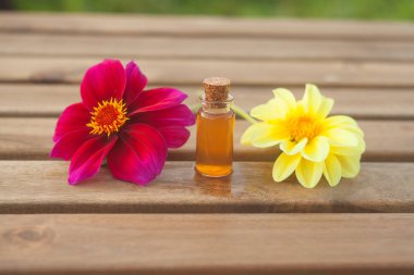 masada güzel şişe de dahlia uçucu yağ