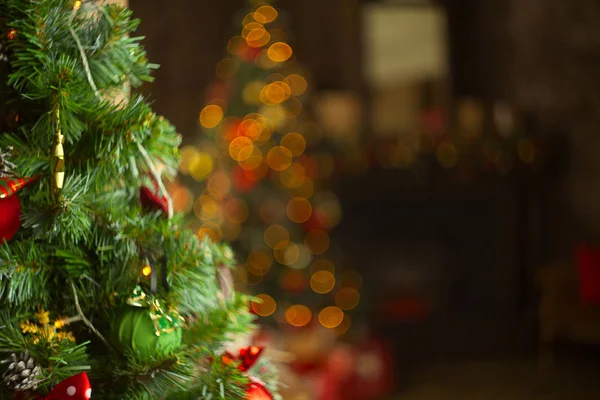 Neujahr Farbe Hintergrund der leuchtenden Laternen — Stockfoto