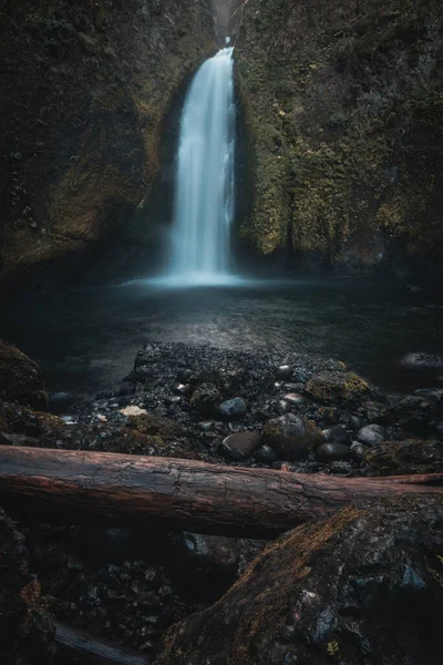 Wahclella Falls Vattenfall Columbia River Gorge Oregon — Stockfoto