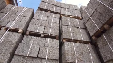 ticari ambar bina bloğu, talaş, tuğla