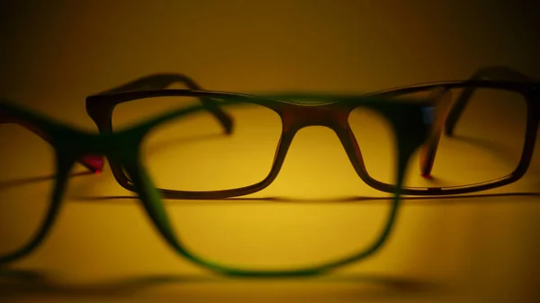 Gözlük. Çerçeveli gözlükler arka plan — Stok fotoğraf