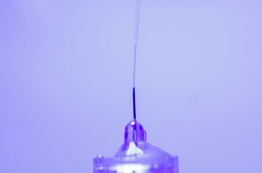 İğne çekim ile Diyabet insülin şırınga. ilaç enjeksiyon