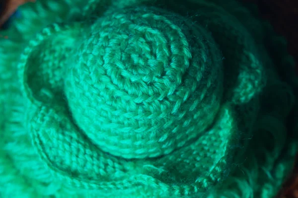 El yapımı örme yün arka plan