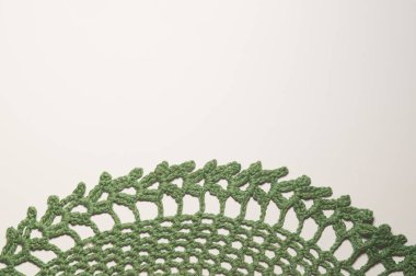 El yapımı örme battaniye doku arka plan