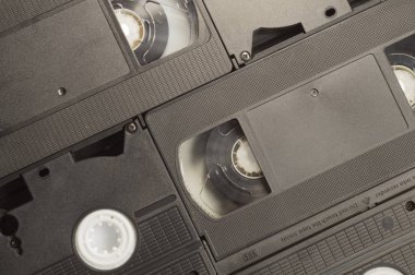 Video kaseti arka planı. kasetleri arka plan