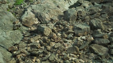 Rocky soyut arka plan. kuru derste taşlar