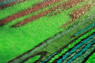 renkli havuz su soyut arka plan. dalgalı su ile yüzme havuzunun renkli alt