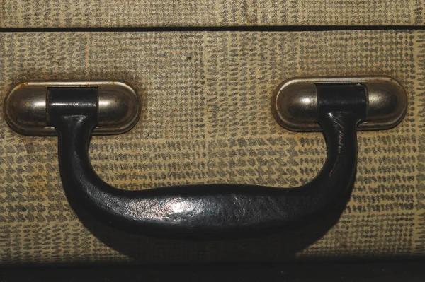 Vintage suitcases. classic luggage. old baggage. retro background