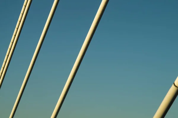 stock image Detail of a bridge abstract background. view on the bridge part