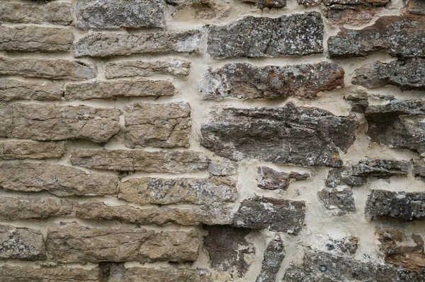 Rocky brick wall. stone wall background. abstract grunge texture. old gray masonry — Stock Photo, Image