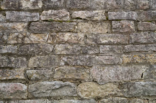 Muro de ladrillo rocoso. fondo de pared de piedra. textura grunge abstracta. vieja mampostería gris —  Fotos de Stock