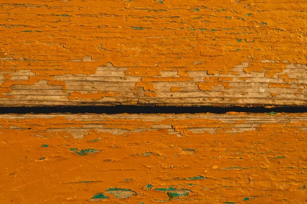 Shabby geschilderd hout textuur. gekleurde houten achtergrond met schil verf — Stockfoto