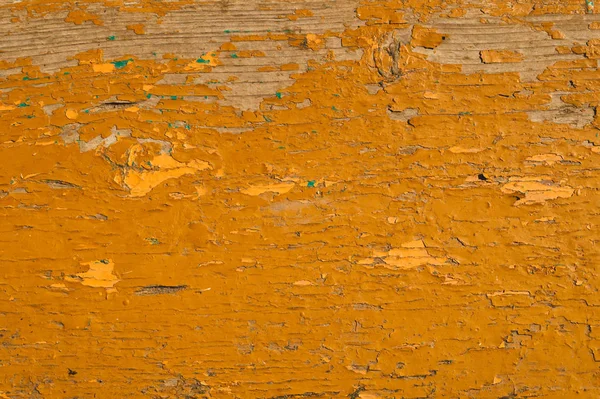 Shabby geschilderd hout textuur. gekleurde houten achtergrond met schil verf — Stockfoto