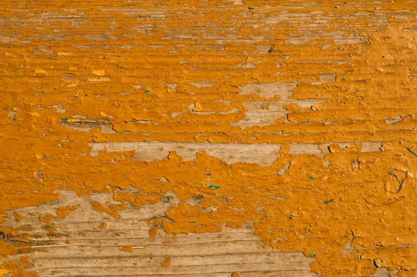 Shabby pintado textura de madeira. fundo de madeira colorido com pintura peeling — Fotografia de Stock