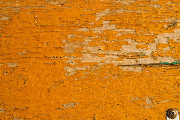 Textura de madera pintada Shabby. fondo de madera de color con pintura pelada — Foto de Stock