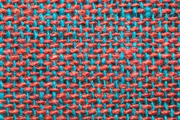 Fabric Macro Texture Knitted Textile Close Woven Background Woolen Material — Stock Photo, Image