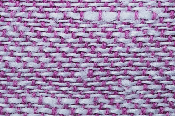 Pink Fabric Texture Knitted Textile Background Woven Material Close — Stock Photo, Image