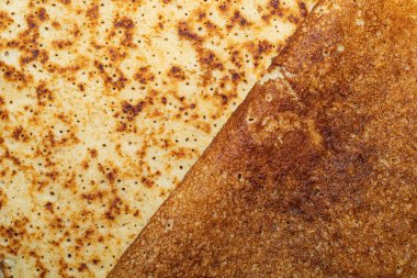 İnce krepler arka planı kapatır