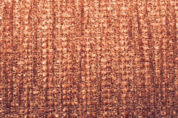 Коричневая Ткань Текстильный Фон Близко — стоковое фото