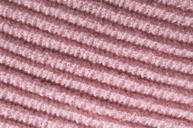 Örülmüş yün dokusu. Dokuma malzemesi. kumaş arka planı kapat