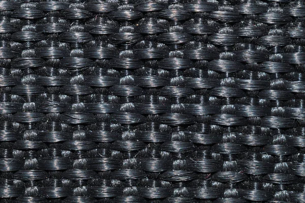 Пластиковая Ткань Волокна Текстуры Плетеный Материал Закрыть Фон — стоковое фото