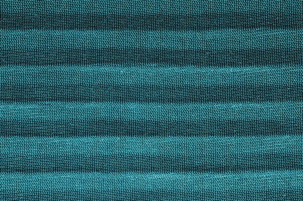 Têxtil Verde Com Dobras Paralelas Textura Tecido Com Vincos Planos — Fotografia de Stock
