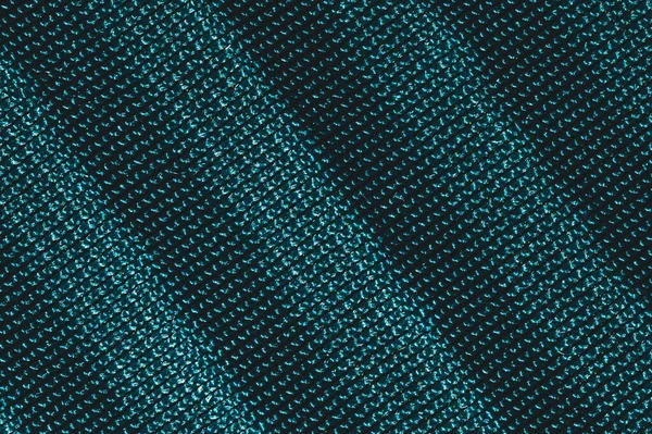 Tekstil Hijau Dengan Lipatan Paralel Tekstur Kain Dengan Lipatan Datar — Stok Foto