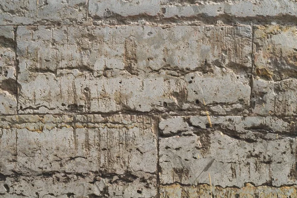 Pared Áspera Casa Antigua Fondo Desigual —  Fotos de Stock