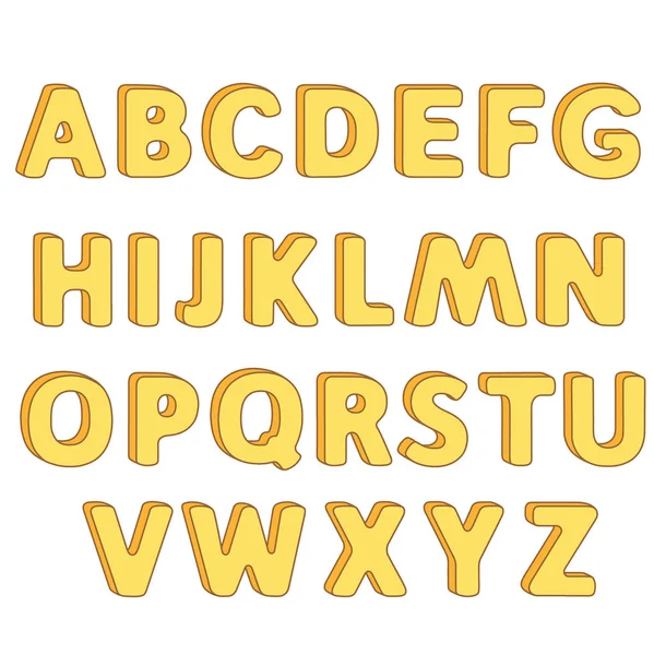 Set Alphabet Rétro Avec Effet Pour Conception Titre — Image vectorielle