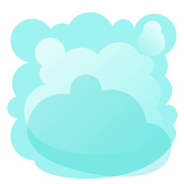 Duvar kağıtları, kitaplar, bebek duş için davetiyeler, sevgililer günü kartı tasarımı için sevimli bir mavi arka plan