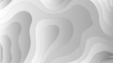 Kağıt kesiği dalga arkaplan tasarımı. Kağıt kesiği şekilli soyut arkaplan.