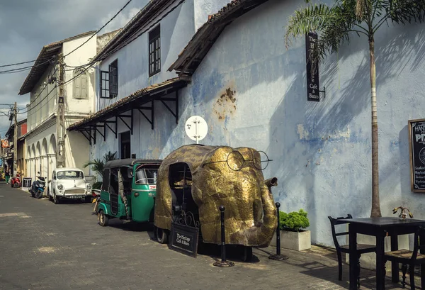 Sri Lanka Galle April 2018 Street Galle Stad — Stockfoto