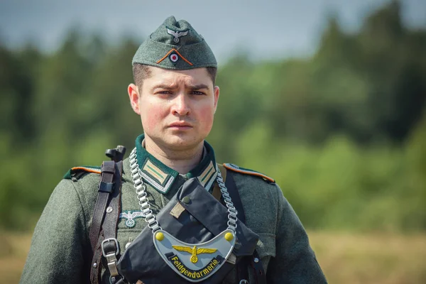 Unutulmuş feat. Stalin hattı askeri tarihi canlandırma - Rusya Federasyonu, Pskov Bölgesi, Kholmatka - 29 Temmuz 2018