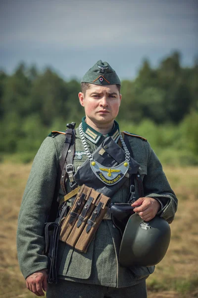 Unutulmuş feat. Stalin hattı askeri tarihi canlandırma - Rusya Federasyonu, Pskov Bölgesi, Kholmatka - 29 Temmuz 2018