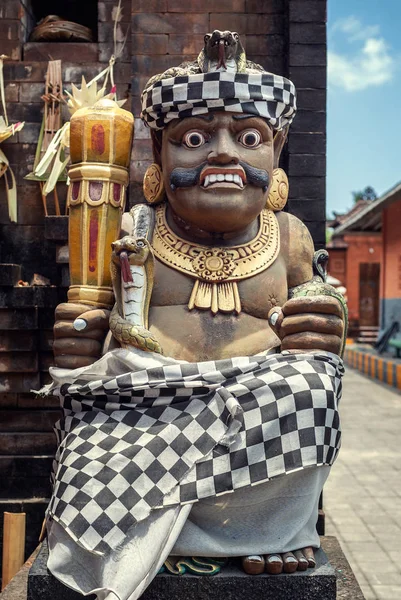 Bali Indonésie Octobre 2018 Statue Bon Esprit Sur Rue Uluwatu — Photo
