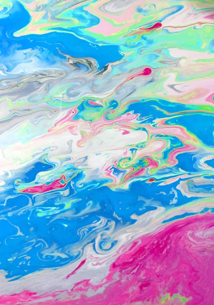 Yaratıcı soyut el boyalı arka plan, duvar kağıdı, üzerine yağlıboya fırça darbeleriyle boyama doku akrilik. Modern sanat. Çağdaş sanat. Neon.