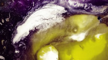 Yaratıcı soyut el boyası arka plan, duvar kağıdı, doku fırça darbeleriyle tuvale akrilik resmin yakın plan bir parçası. Modern sanat. Çağdaş sanat