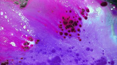 Yaratıcı soyut el boyası arka plan, duvar kağıdı, doku fırça darbeleriyle tuvale akrilik resmin yakın plan bir parçası. Modern sanat. Çağdaş sanat.