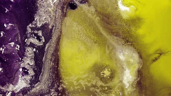 Yaratıcı soyut el boyası arka plan, duvar kağıdı, doku fırça darbeleriyle tuvale akrilik resmin yakın plan bir parçası. Modern sanat. Çağdaş sanat