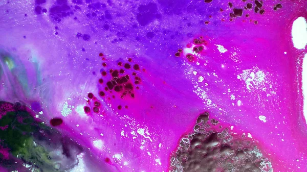 Yaratıcı soyut el boyası arka plan, duvar kağıdı, doku fırça darbeleriyle tuvale akrilik resmin yakın plan bir parçası. Modern sanat. Çağdaş sanat.