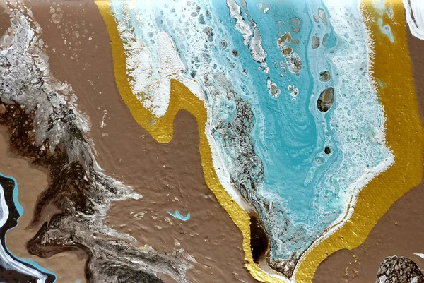 Arka plan. Akrilik boyalar. Mermer. Çağdaş sanat.