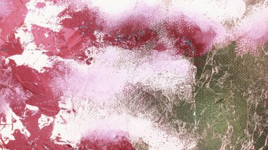 Yaratıcı soyut el boyalı arka plan deniz, duvar kağıdı, doku, tuval üzerine akrilik resim yakın çekim parçası. Modern sanat. Çağdaş sanat. Sanat sıvı.