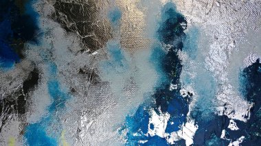 Arka plan. Akrilik boyalar. Mermer. Çağdaş sanat. Gümüş
