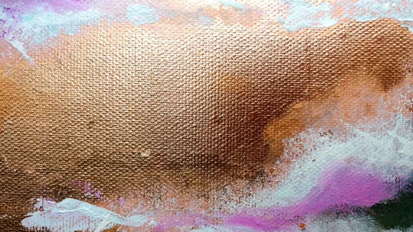 Abstrakter Hintergrund Acrylfarben Marmor Zeitgenössische Kunst Gold — Stockfoto