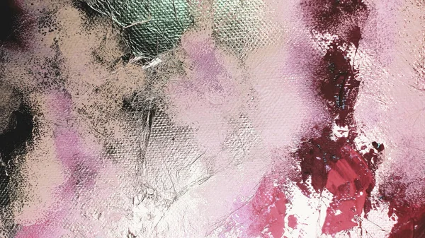 Yaratıcı soyut el boyalı arka plan deniz, duvar kağıdı, doku, tuval üzerine akrilik resim yakın çekim parçası. Modern sanat. Çağdaş sanat. Sanat sıvı.