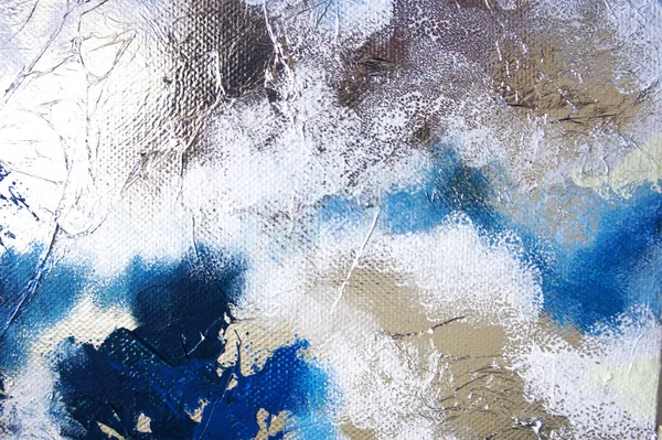 Arka plan. Akrilik boyalar. Mermer. Çağdaş sanat. Gümüş