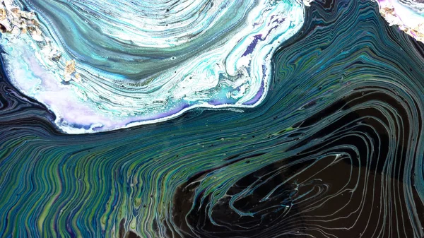 Yaratıcı soyut el boyası arka plan, duvar kağıdı, doku fırça darbeleriyle tuvale akrilik resmin yakın plan bir parçası. Modern sanat. Çağdaş sanat.