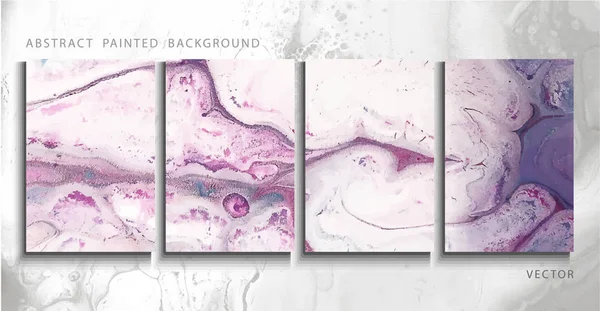 Eğilim vektör. Dizi soyut boyalı arka plan, broşür, kartvizit, broşür, poster yazdırmak için. Sıvı mermer.