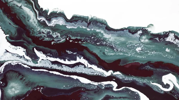 Yaratıcı soyut el boyası arka plan, duvar kağıdı, doku fırça darbeleriyle tuvale akrilik resmin yakın plan bir parçası. Modern sanat. Çağdaş sanat