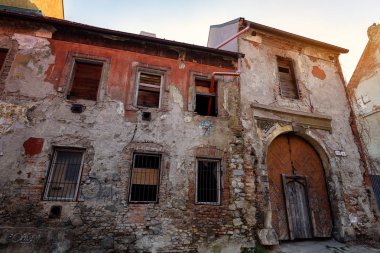 Bratislava şehir merkezinde Ruine Building, Slovakya